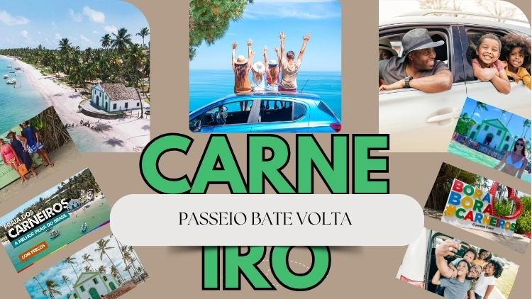 PASSEIO BATE VOLTA PRAIA DOS CARNEIRO